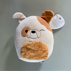 NWT Squishmallows 8" Brock The Bulldog